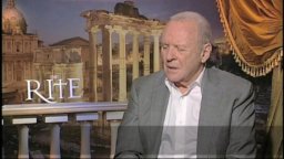 Il rito - Intervista Anthony Hopkins 2