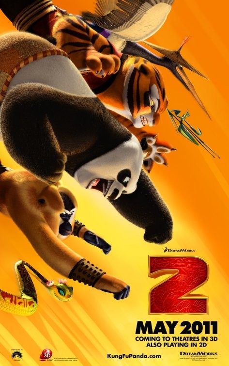 Nuovo Poster Usa Per Kung Fu Panda 2 195617