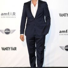 Luca Calvani al party amfAR tenutosi durante la fashion week milanese del 2010.