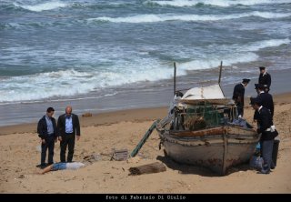 Una scena dell'episodio La caccia al tesoro de Il commissario Montalbano