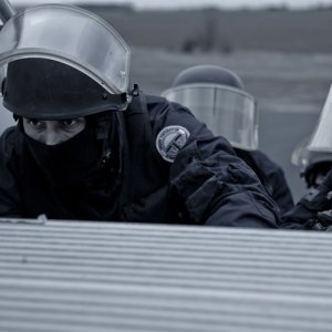 Una scena del film L'assaut