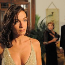 Stefania Rocca in una scena del film tv Edda Ciano e il comunista