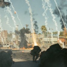 Un drammatico scenario di Battle: Los Angeles