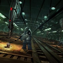 Un'immagine spaziale dal film Marte cerca mamme