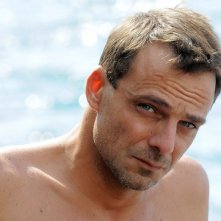 Un primo piano di Alessandro Preziosi nel film per la tv Edda Ciano e il comunista