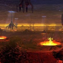 Una scena tratta dal film Marte cerca mamme