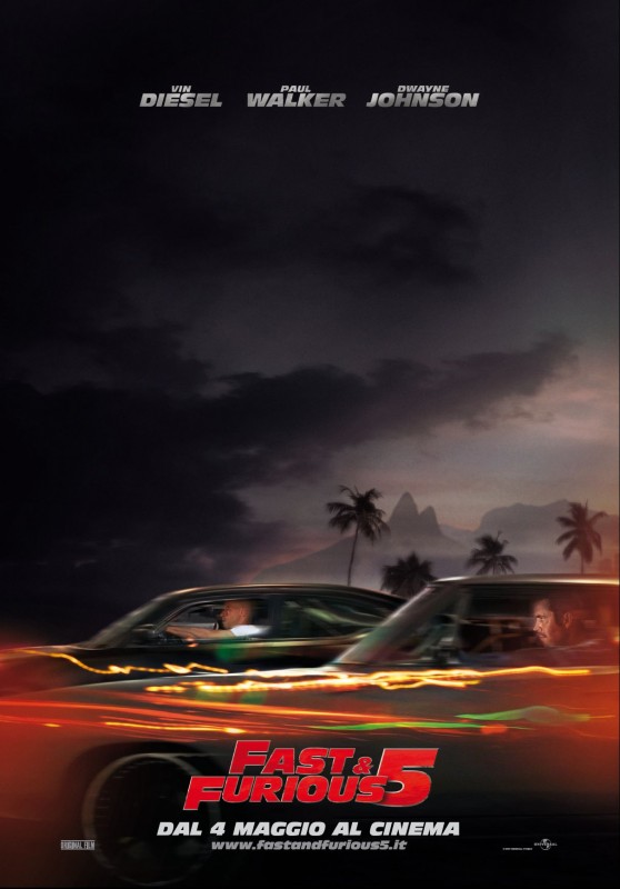 La Locandina Italiana Di Fast Furious 5 196194