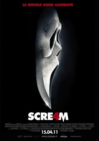 La locandina italiana di Scream 4