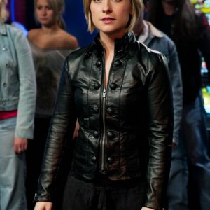 Allison Mack in una sequenza dell'episodio Fortune di Smallville
