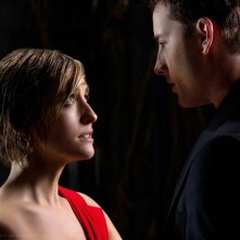 Chloe (Allison Mack) e Oliver (Justin Hartley) in Masquerade di Smallville