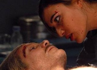 Anna Foglietta in una scena del corto 'Il velo di Waltz' di Sergio Stivaletti.