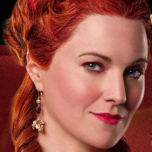 Lucy Lawless nel ruolo di Lucretia in Spartacus: Sangue e sabbia