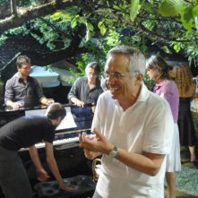 Marco Bellocchio sul set del film Sorelle Mai