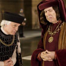 Michele Placido e Alessandro Benvenuti nella commedia Amici miei - come tutto ebbe inizio