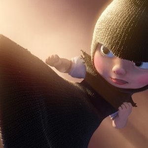 Una piccola Ninja nel film Gnomeo & Juliet