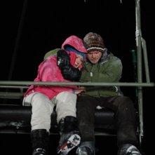 Emma Bell e Shawn Ashmore in una scena di Frozen