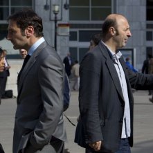 Gilles Lellouche con Zinedine Soualem nel film Ma part du gâteau