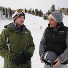 Shawn Ashmore e Kevin Zegers in una scena del film Frozen