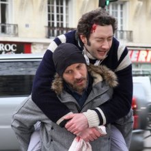 Vincent Desagnat e Nader Boussandel, protagonisti della commedia Au bistro du coin