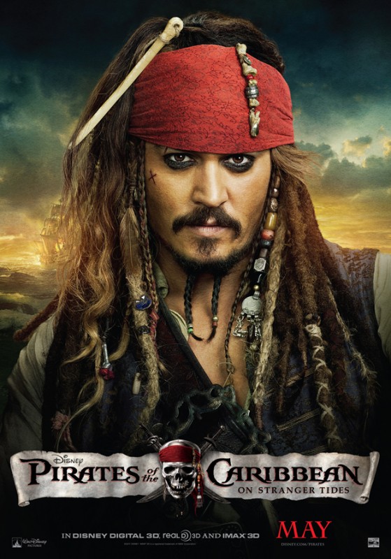 Nuovo Poster Di Pirati Dei Caraibi Oltre I Confini Del Mare Dedicato A Johnny Depp 196718