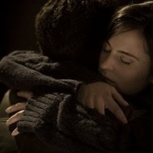 Rodrigo Sáenz de Heredia con Verónica Echegui nel film La mitad de Óscar
