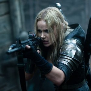 Abbie Cornish in un momento del film Sucker Punch