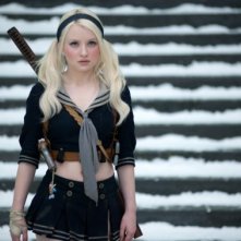 Emily Browning, protagonista del film Sucker Punch