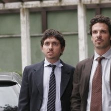 Francesco Barilli e Francesco Montanari nel thriller Sotto il vestito niente - L'ultima sfilata