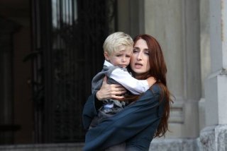 Giselda Volodi nel thriller Sotto il vestito niente - L'ultima sfilata