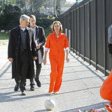 Mark Harmon, JoBeth Williams, Sean Murray nell'episodio One Last Score di NCIS