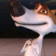 Strelka in un'immagine di Space Dogs 3D