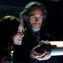 Tess (Cassidy Freeman) e Luthor (John Glover) in una scena dell'episodio Scion di Smallville