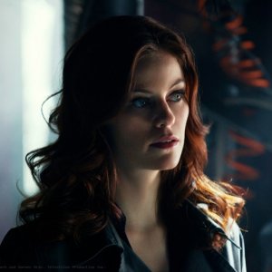 Tess (Cassidy Freeman) in una sequenza dell'episodio Scion di Smallville