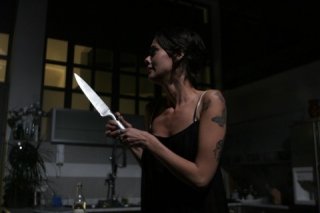 Virginie Marsan in una scena del film Sotto il vestito niente - L'ultima sfilata
