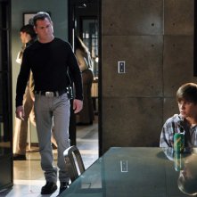 Nick (George Eads) e Jason McCann (Justin Bieber) nell'episodio Targets of Obsession di CSI: Scena del crimine