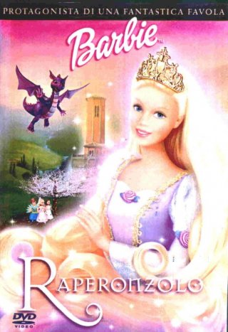 La locandina di Barbie Raperonzolo