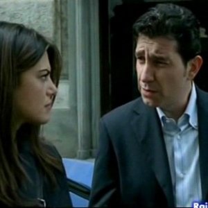 Riccardo Leto con Bianca Guaccero ne Il Bene e il male