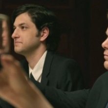 Ben Schwartz e Michael C. Hall nel film Peep World