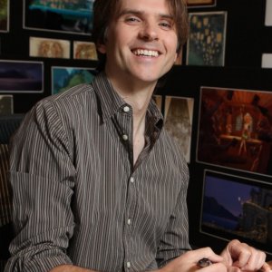 Byron Howard al lavoro sul film Disney Rapunzel