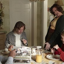 Joel Murray, William H. Macy, Joan Cusack e Laura Slade Wiggins nell'episodio Killer Carl della serie Shameless