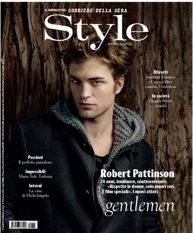 Robert Pattinson Sulla Cover Di Style Marzo 2011 197644