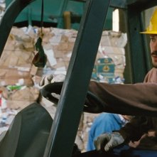 Matteo Petrini in un'immagine del film Questo mondo è per te