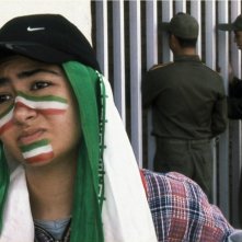 Golnaz Farmani nel film di Jafar Panahi 'Offside'