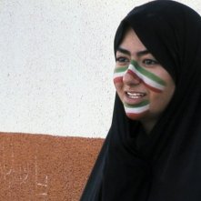 Golnaz Farmani, protagonista del film di Jafar Panahi 'Offside'