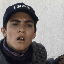 Shayesteh Irani in una scena del film di Jafar Panahi 'Offside'