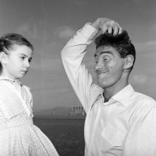 Walter Chiari nel 1956 - tratta dal libro Walter Chiari, un animale da palcoscenico di Michele Sancisi, Mediane editore