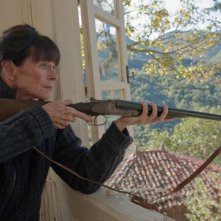 Geraldine Chaplin nella commedia ¿Para qué sirve un oso?