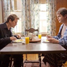 Kevin Bacon con Rainn Wilson nel film Super