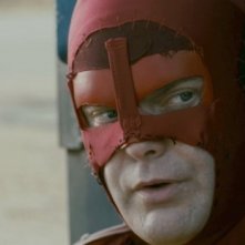 Primo piano di Rainn Wilson in Super