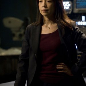 Camille (Ming-Na) in una scena dell'episodio Twin Destinies di Stargate Universe